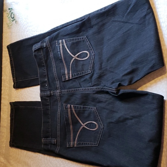Calvin Klein Black Jeans Size 30/10 - Picture 2 of 8